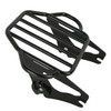 TCMT Gloss Black 2-Up Luggage Rack Mount Fit for Harley