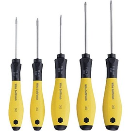 Wiha 27253 Screwdriver Set SoftFinish ESD Torx 5-Piece