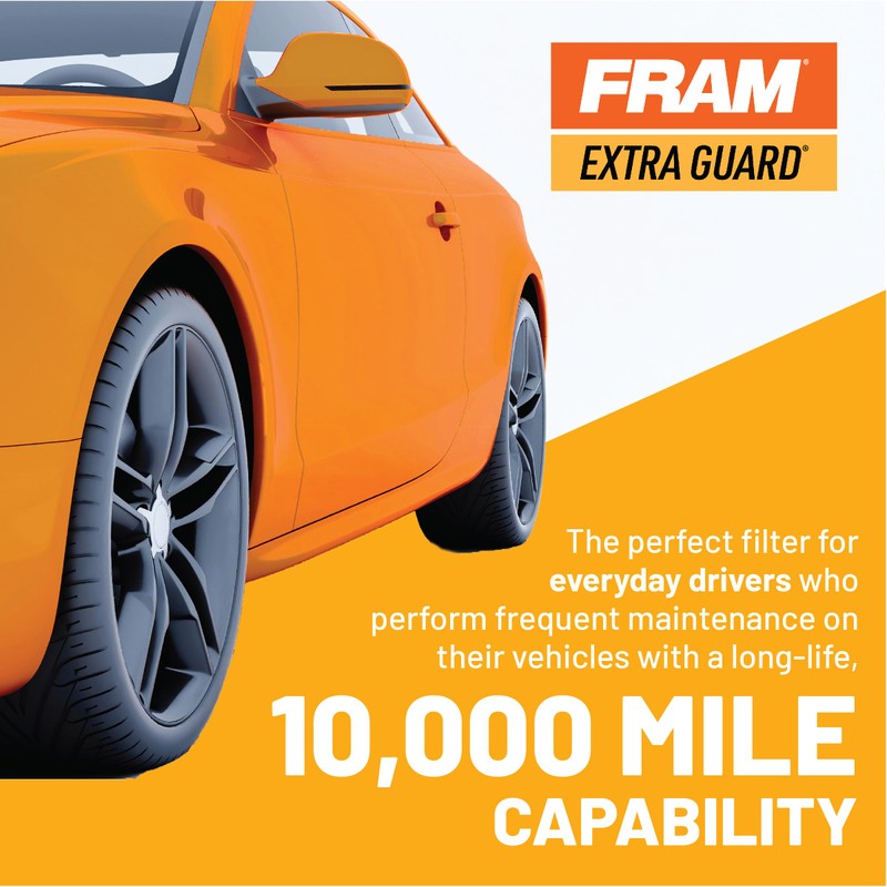 FRAM Extra Guard CH10358 10K Mile Change Automotive Replacement Interval