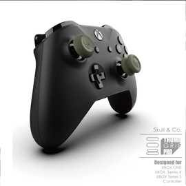Skull & Co. Set de Thumb Grips, Joystick Cap, capuchón para Steam Deck/ROG Ally - Negro, 3 Pares (6 Piezas)