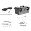 Universal Tool Box Kit,Tractor Tool Box, Lockable,With Mounting Bracket,ATV, UTV,