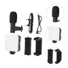 TEHAUX 1 Set Adjustable Fill Light Phone Holder Microphone Desktop