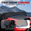 XATVXUTV Front Half Windshield for Pioneer 1000 16-25, Dark Tinted