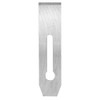 Bench Plane Blade, High-Carbon Steel Carpentry Woodwork Hand Planer Blade, Replacement Woodwork Planer DIY Tool - Silver White(Width-51MM)