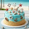 Seashell Silicone Chocolate Molds Ocean Theme Set of 2