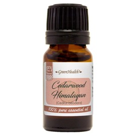 Cedarwood Himalayan Essential Oil - 1/3 fl oz (10 ml) – 100% Pure Essential Oil – GreenHealth