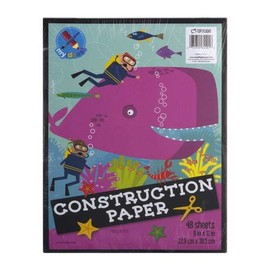 Top Flight Construction Paper, Assorted Colors (Pack of 2)