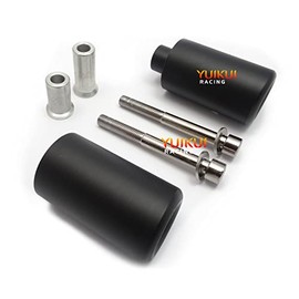 Motorcycle Frame Sliders High quality Frame Slider Crash pad Protector Fit For Suzuki GSXR 1000 2007-2008 (Black)