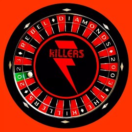 THE KILLERS  ROCK BAND TWO DESIGNS LEATHER BRACELETS