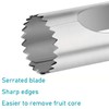 STOUCLA Apple Corer, Stainless Steel Apple or Pearl Corer Remover,