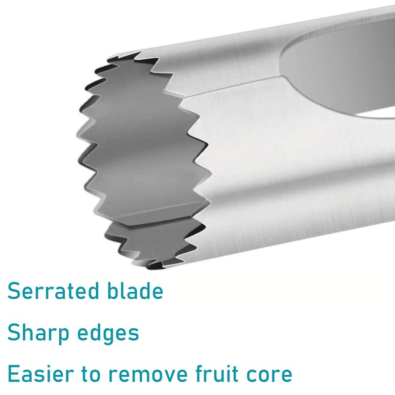 STOUCLA Apple Corer, Stainless Steel Apple or Pearl Corer Remover,