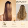 GAINWELL Cepillo de pelo de paleta de bambú, cepillo para