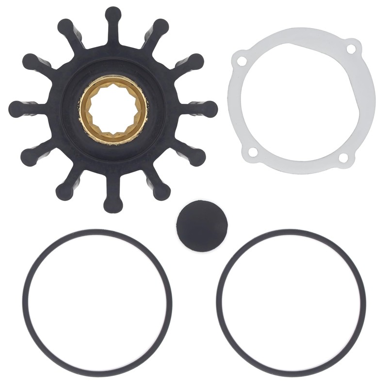 QuickMariner 21213664 Sea Water Pump Impeller Kit Replace Vol-vo Penta