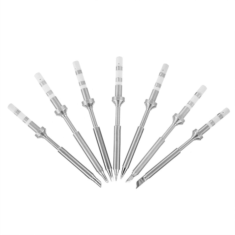 TS100 Soldering Iron Set with Stainless Steel Soldering Tips Replacement