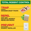 Victor Scent-Away Mouse Repellent Pouches with Peppermint Oil - Natural