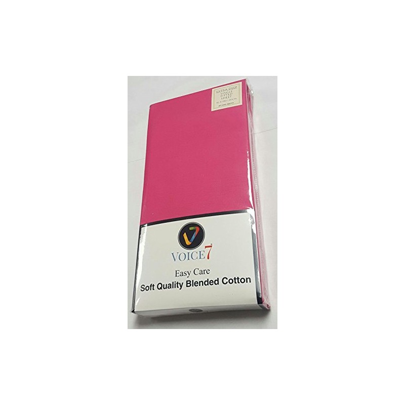 voice 7 Non Iron Poly Cotton Pillow Cases Pair only