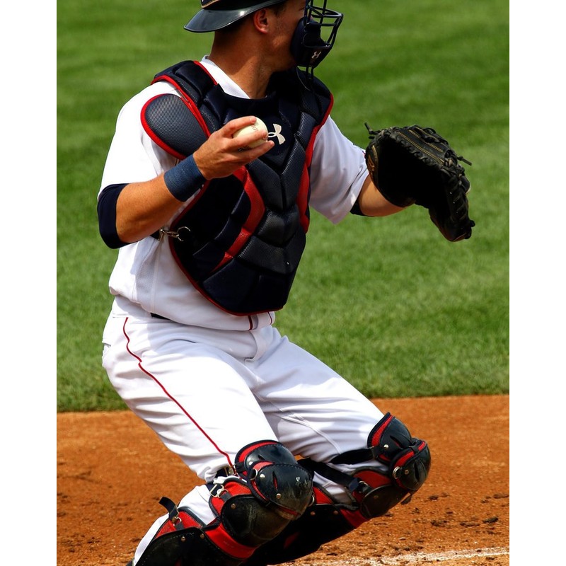 HolyElks Baseball Catcher Glove,Baseball and Softball Catcher's Mitt for Kid