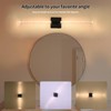 CNMYKYDS Set of 2 Battery Powered Wall Sconces, Wireless Wall