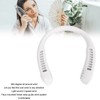 Portable Neck Fan USB Rechargeable Comfortable Cooling Bladeless Neck Fan