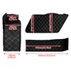 HDBUBALUS Stretched Saddlebag Liners Inserts Compatible with Harley Extended Bag