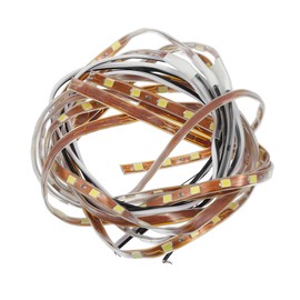 uxcell 4pcs 17.7 Inch LED Strip Light Decoration Cuttable Waterproof White Still Light for Car Truck Cargo Trailer RV Motorcycle Marine Boat