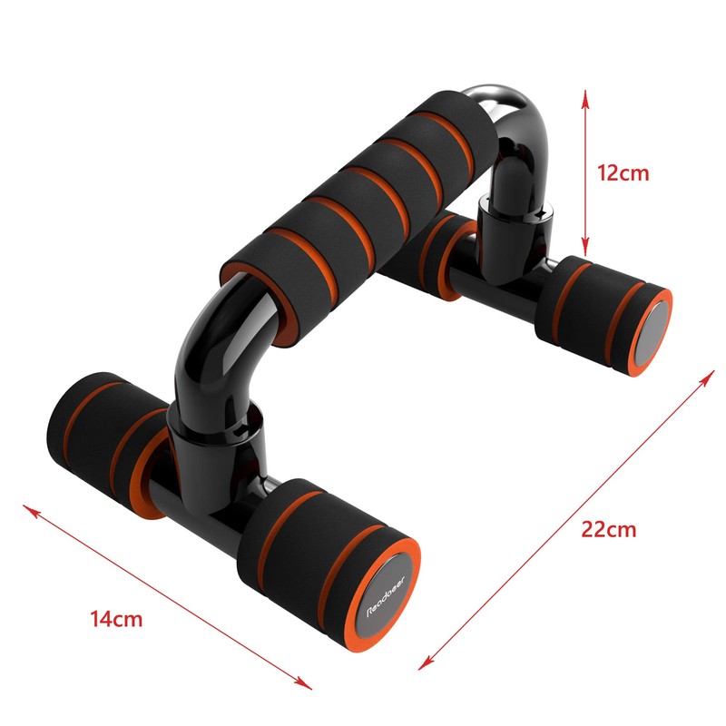 Reodoeer Push Up Bar Push Up Muscle Training (Orange)