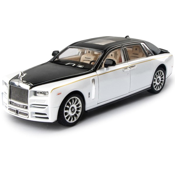 Toy Car Rolls-Royce 1/24 Phantom Model Alloy Collectibles Diecast Vehicles