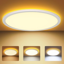 COFEMY LED Ceiling Light - 24 W Ceiling Light 3000 K / 4000 K / 6500 K Warm Night Light Modern Simple Ultra Thin Lamp for Bedroom / Children's Room / Living Room / Balcony / Basement / Hallway