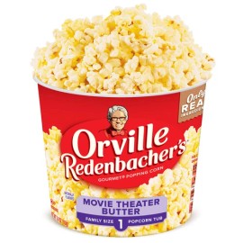 Orville Redenbacher Movie Theater Butter Popcorn 3.9 Ounce Pack of 12 Tubs
