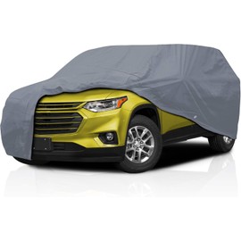 CARDIZ Supreme Full Car Cover - Semi Custom Fit for Traverse 2018-present SUV 4-Door | All-Weather Protection: Waterproof, Dustproof, Windproof, UV-Resistant | Includes Accessories