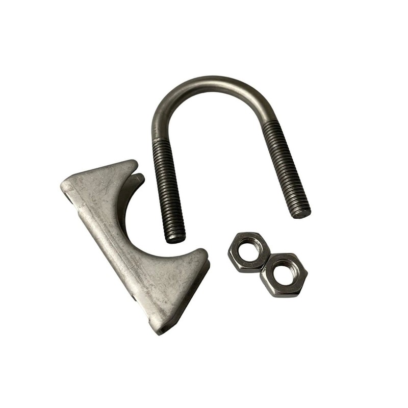 Boltza® Stainless Steel 40mm Universal Saddle Style U Bolt Clamp,