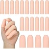 Venbytech for 20 Pcs Gel Finger Cots Silicone Thumb Protector
