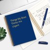 JMYROG Things My Boss Thinks are Urgent Spiral Notebook, Humor