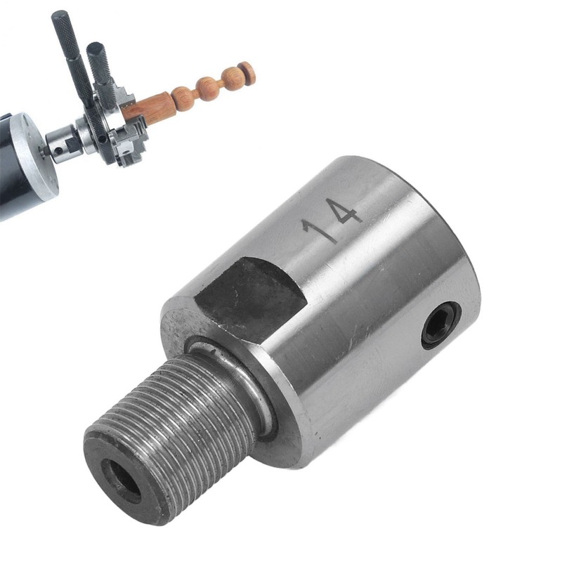 M14 Connecting Rod Stainless Steel High Accuracy Chuck Connecting Adapter