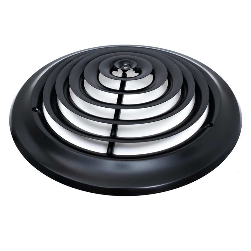 Fits 12 Inch Neck Air Duct | Steel Round Air