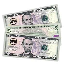 EAI Education Paper Money - $5 - Set of 100