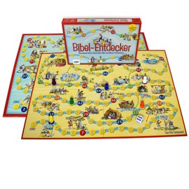 MaMeMi Bible Explorer Board Game for 2-6 Players, Ages 7 and Above