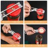 Cap Opener Bottle Opener Stainless Steel Can Opener Multifunctional Can