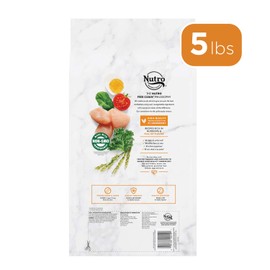 NUTRO NATURAL CHOICE Small Breed Senior Dry Dog Food, Chicken & Brown Rice Recipe Dog Kibble, 5 lb. Bag