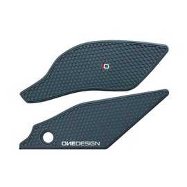 PRINT Tank Side Pad HDR Black YZF-R1 20-23 HDR-325