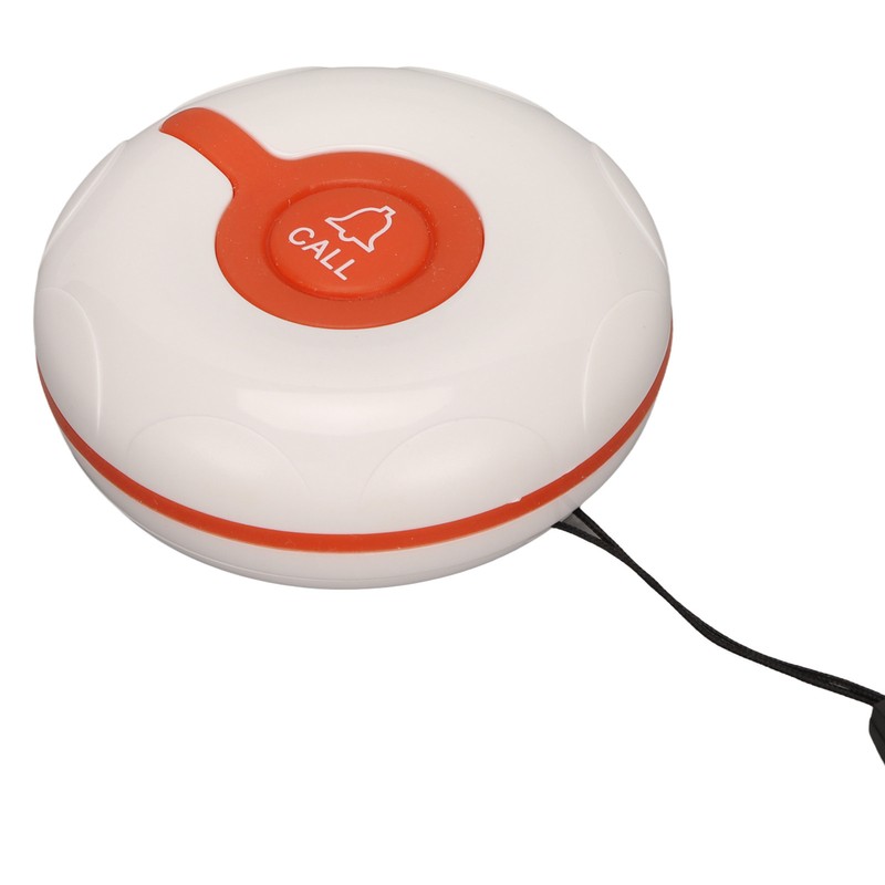 Elderly Monitoring Call Button 4 Gear Volume Adjustment Wireless ABS