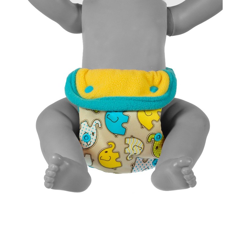 Petit Lulu Minimal Nappy AI2 Nappy Free (Jungle at School)