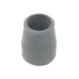 PCP Replacement Walker or Commode Tips, 1 inch / 2.5 cm Diameter (Gray, Set of 4)