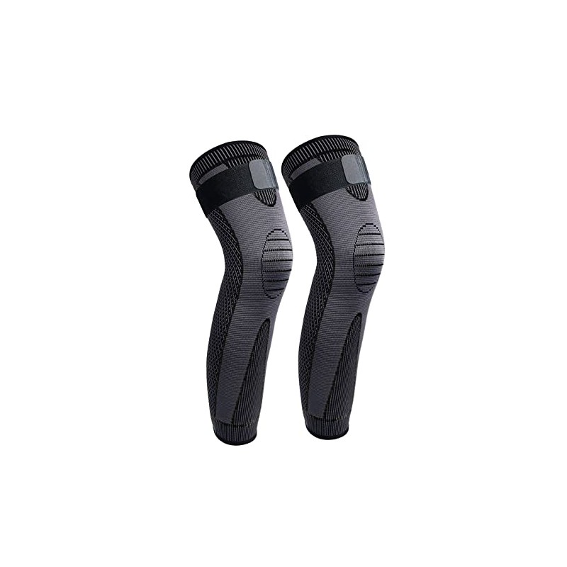 Fundas de Compresión Transpirables 3 Pares para Rodilla y Pantorrilla