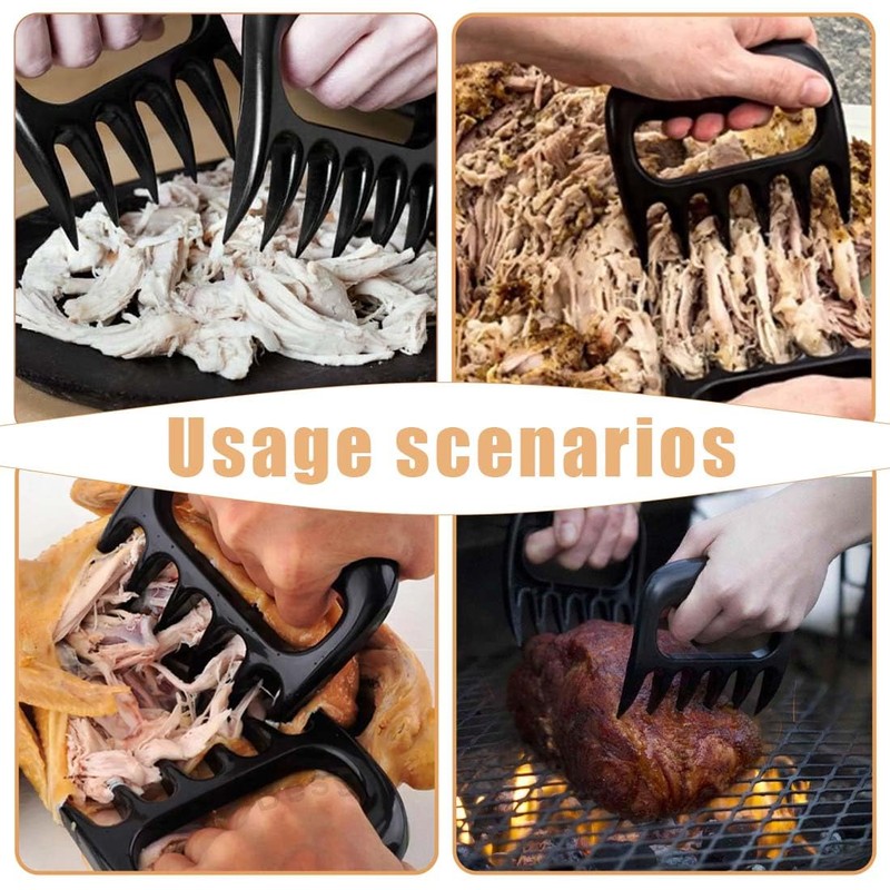 EIHI 4 Pieces Pulled Pork Claw, Pulled Pork Fork, Chicken