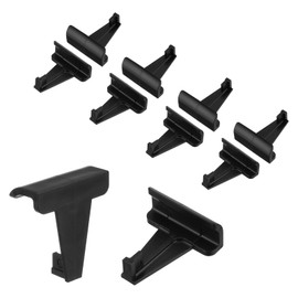 QUARKZMAN Pack of 10 Solar Panel Water Drain Clips 30 mm Sludge Removal Clips Water Drain Clips Drainage Water Drain Path Cleaning Clips for Solar Panels PV Panel