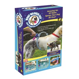 Pet Dog Cat Bathing Cleaner 360 Degree Shower Tool Kit Cleaning Woof Washer 360 by Bulb Head Perfect Dog Washing Station PT0858