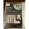 Style Selections Energy Savings Black Out Curtains 50”x 84”