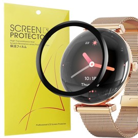 Blueshaweu Screen Protector Compatible with Hwagol Smartwatch Women's 1.43 Inch S1, HD Clear Flexible TPU Screen Protector [Pack of 3] Compatible with Hwagol S1 Smartwatch (Black)