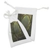 Lunarable Nature Fabric Pouch Set of 2, Twiggy Old Tree